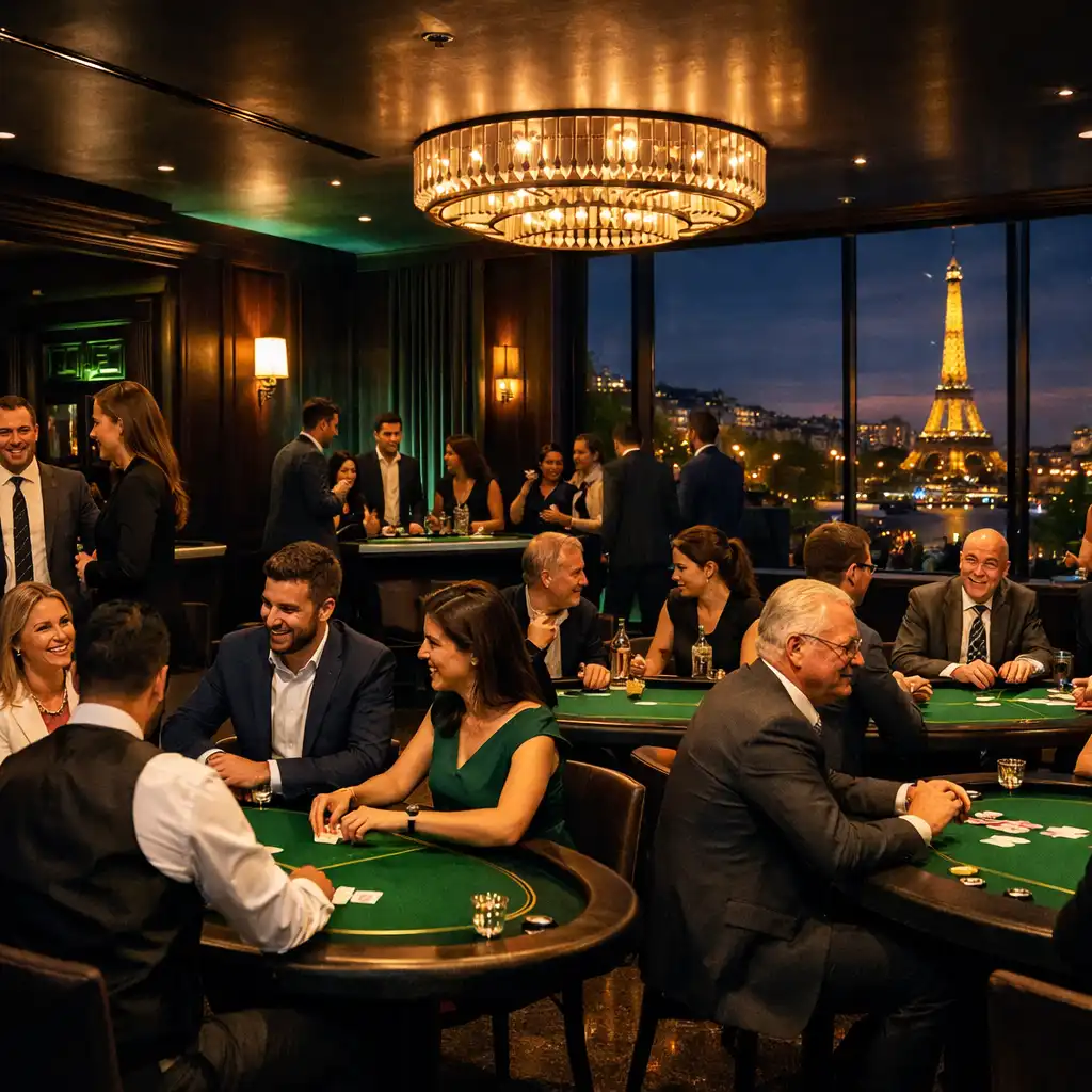 Soirée poker d'entreprise conviviale animée par Localorizon