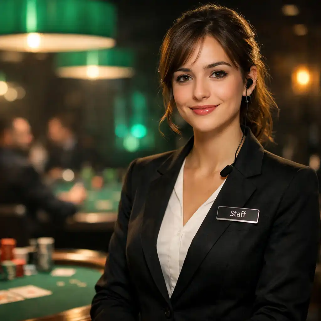 Membre de l’équipe Localorizon expliquant les règles du poker à des participants